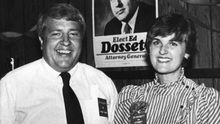 Raynella Dossett Leath and Ed Dossett