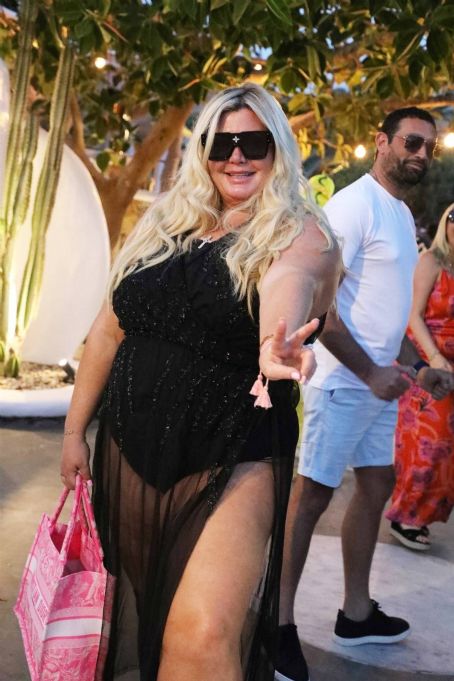 Gemma Collins – With Boyfriend Rami Hawash On A Holiday In Mykonos 