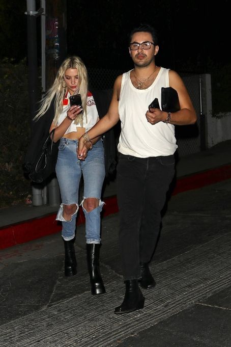 Ashley Benson – Leaving Demi Lovato’s 30th Birthday party in West Hollywood