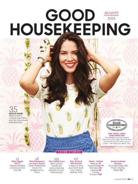 Olivia Munn - Good Housekeeping Magazine Pictorial [United States] (August 2015)