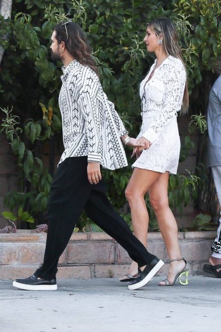 Heidi Klum – With Tom Kaulitz out for dinner at Matsuhisa in Beverly Hills