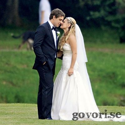 Anže Kopitar and Ines Dominic - Marriage