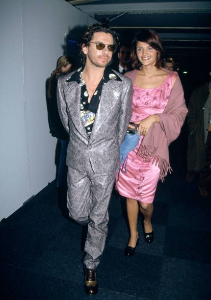 Michael Hutchence and Helena Christensen - The MTV Europe Music Awards 1994