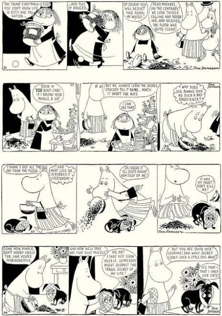 Moomin comic strips