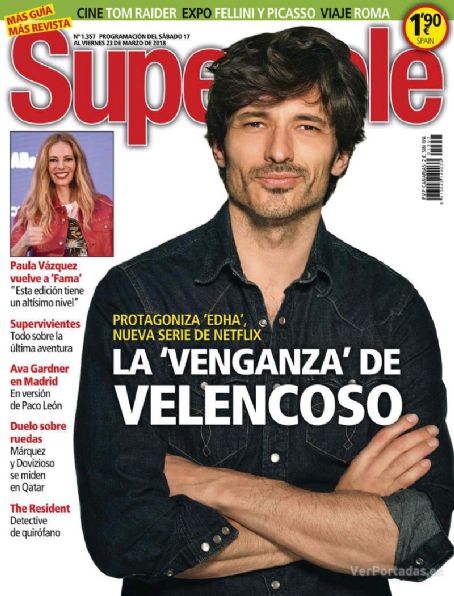 Andrés Velencoso - Supertele Magazine Cover [Spain] (17 March 2018)