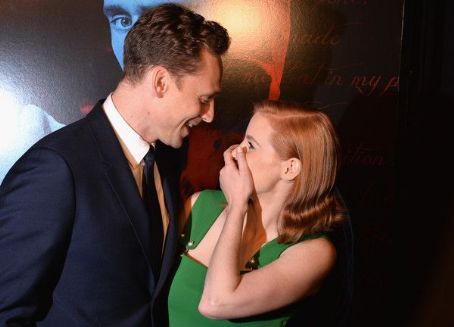 Tom Hiddleston and Jessica Chastain - October 14, 2015-'Crimson Peak' New York Premiere