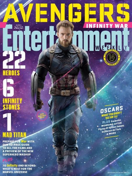 Avengers: Infinity War - Entertainment Weekly Magazine Cover