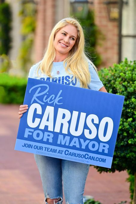 Heidi Pratt Shows support for Rick Caruso s campaign for Mayor