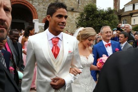 Raphaël Varane and Camille Tytgat - Marriage