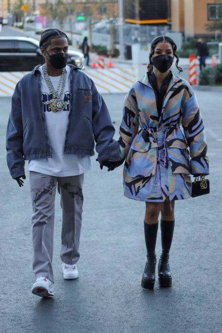 Jhené Aiko – Arrives to see the Rams at SoFi Stadium in Los Angeles