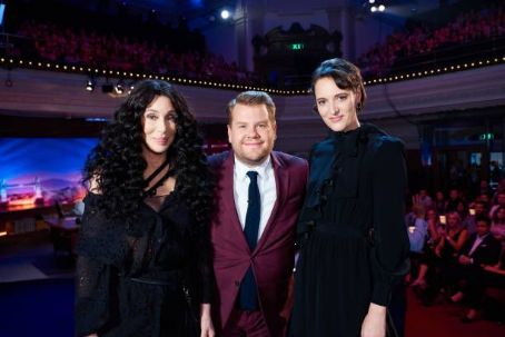 Cher and Phoebe Waller-bridge - The Late Late Show with James Corden (June 2018)