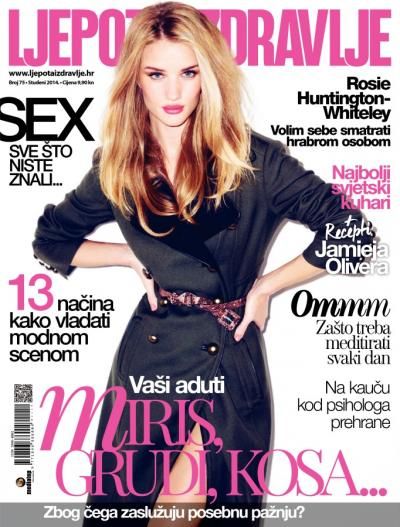 Rosie Huntington-Whiteley, Ljepota I Zdravlje Magazine November 2014
