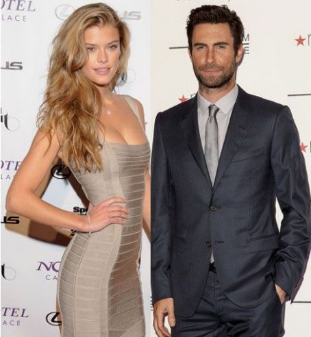 Adam Levine and Nina Agdal