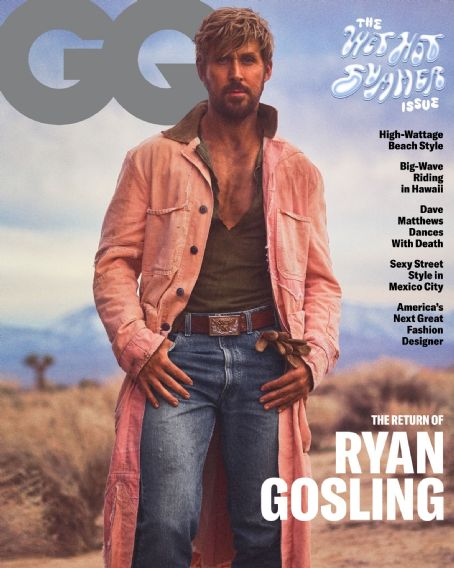 Ryan Gosling, GQ Magazine June 2023 Cover Photo - United States