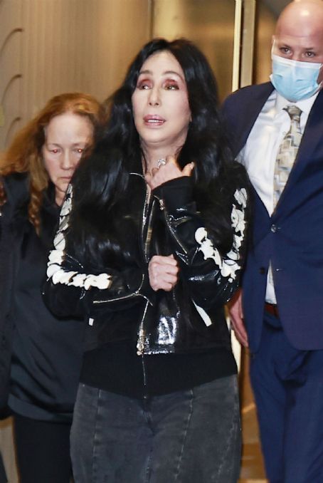 Cher  Leaves NBC Studios at 30 Rockefeller Plaza in New York