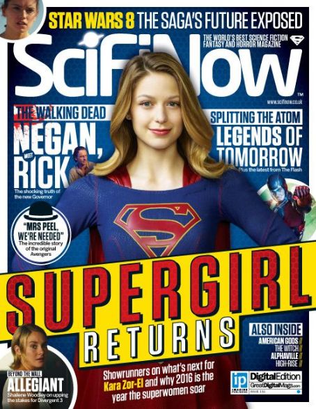 Melissa Benoist, Supergirl, Scifinow Magazine March 2016 Cover Photo