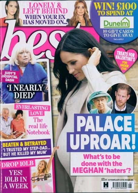 Meghan Markle - BEST Magazine Cover [United Kingdom] (10 February 2019)