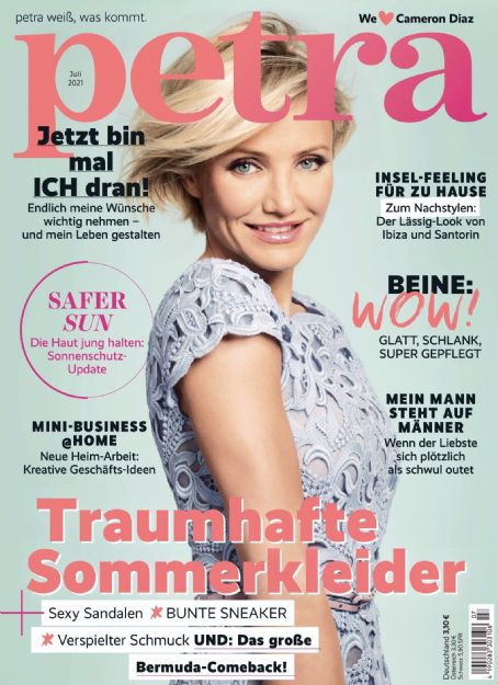 Cameron Diaz - Petra Magazine Cover [Germany] (July 2021)