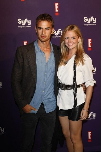 Ruth Kearney and Theo James.