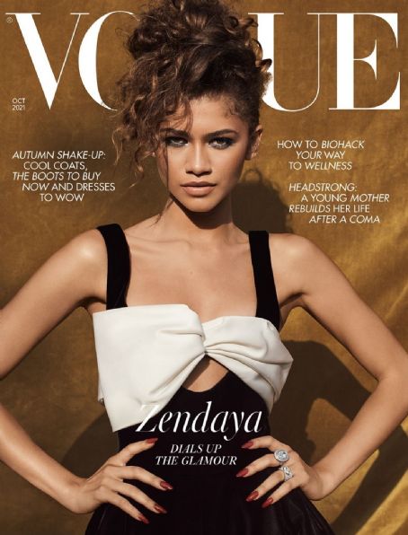 Zendaya, Vogue Magazine October 2021 Cover Photo - United Kingdom