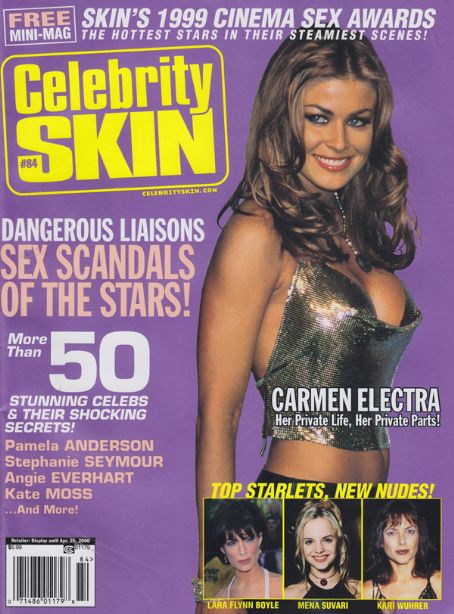 Carmen Electra, Celebrity Skin Magazine March 2000 Cover Photo - United ...