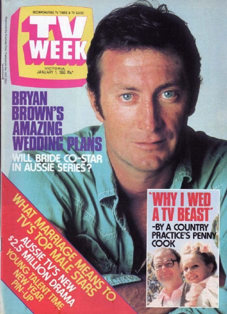 Bryan Brown - TV Week Magazine Cover [Australia] (1 January 1983)