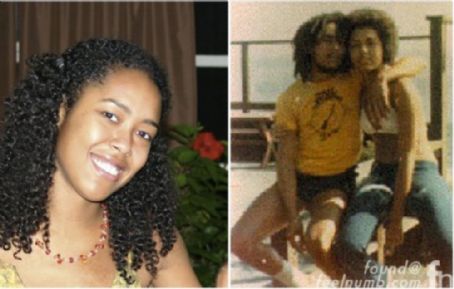 Bob Marley and Yvette Crichton