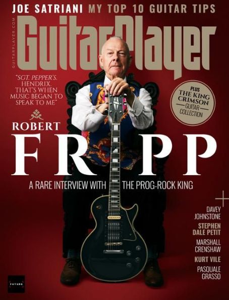 Robert Fripp - Guitar Player Magazine Cover [United States] (October 2022)