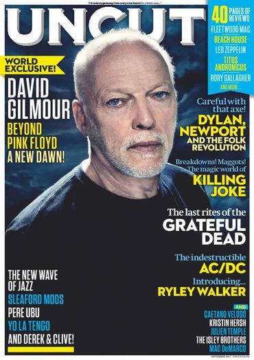 David Gilmour, Uncut Magazine September 2015 Cover Photo - United Kingdom