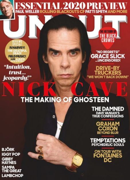 Nick Cave, Uncut Magazine February 2020 Cover Photo - United Kingdom