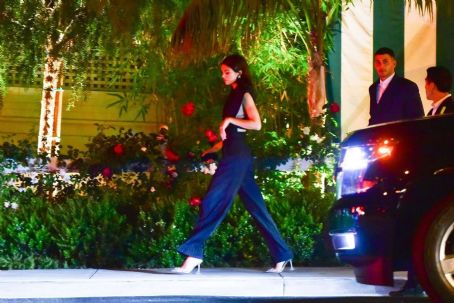 Kendall Jenner and Fai Khadra at the Bungalow in Santa Monica