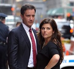 Tiffani Thiessen and Tim DeKay