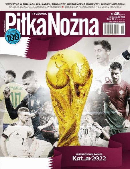 Robert Lewandowski - Piłka Nożna Magazine Cover [Poland] (15 November 2022)
