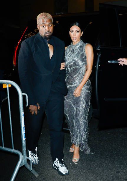 Kim Kardashian and Kanye West – Arrives at Cher Musical in New York