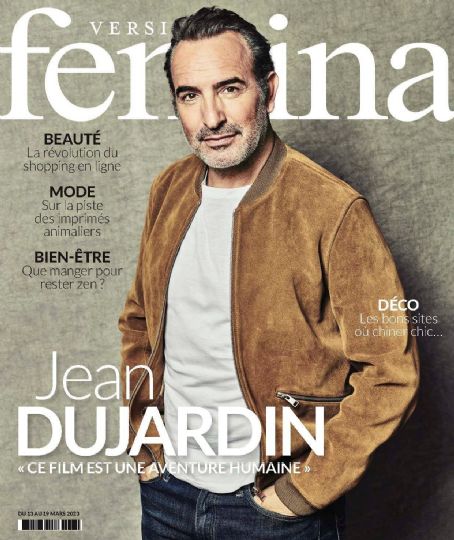 Jean Dujardin, Version Femina Magazine 13 March 2023 Cover Photo - France