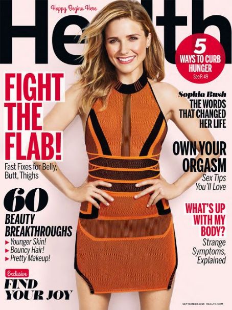 sophia bush - health magazine cover [united states] (september