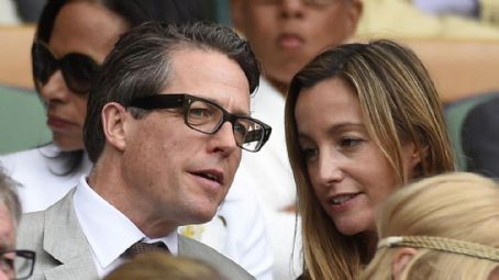 Hugh Grant and Anna Elisabet Eberstein