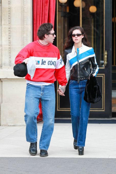 Nicola Peltz – With Brooklyn Beckham were spotted in Paris