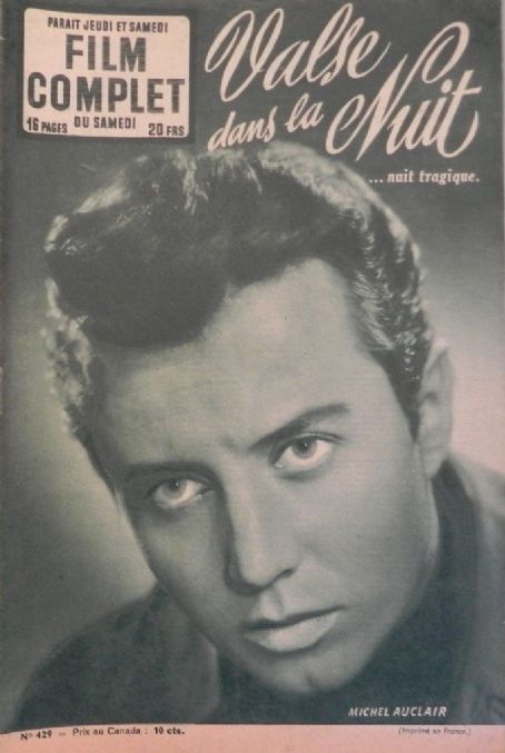 Claudine Dupuis - Film Complet Magazine Cover [France] (19 December 1953)