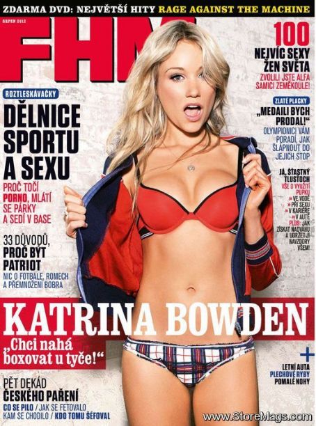 Katrina Bowden - FHM Magazine Cover [Czech Republic] (August 2012 