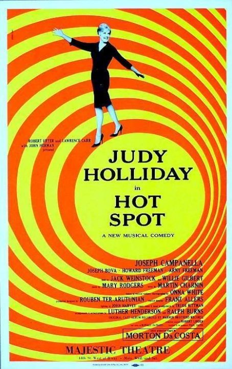 Hot Spot  Original 1963 Broadway Cast Starring Judy Holliday