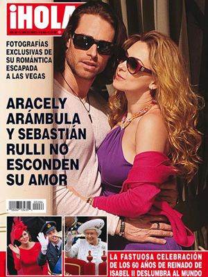 Sebastian Rulli Aracely Arambula On Hola Cover Famousfix Com Post