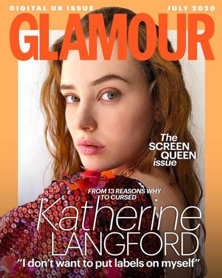 Katherine Langford, Glamour Magazine July 2020 Cover Photo - United Kingdom