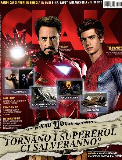 Andrew Garfield - Ciak Magazine Cover [Italy] (March 2012)