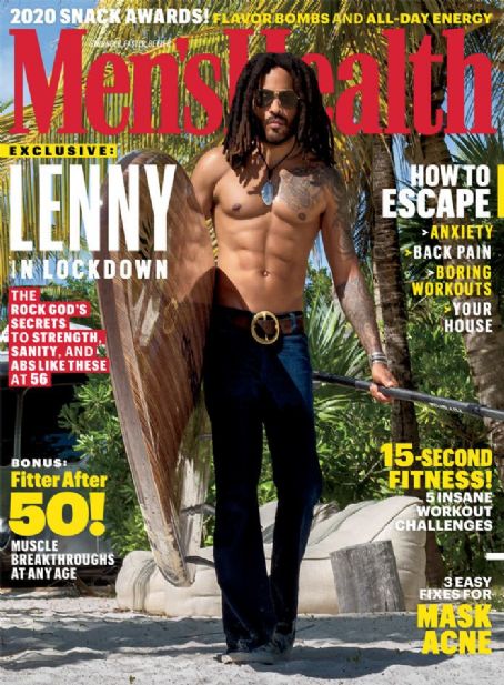Lenny Kravitz - Men's Health Magazine Cover [United States] (November 2020)