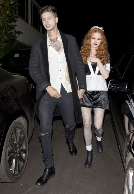 Madelaine Petsch and T. Mills – Just Jared Halloween Party in LA 10/27 ...