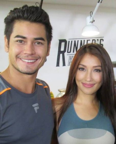 Fabio Ide and Solenn Heussaff