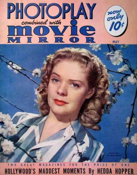 Alice Faye, Photoplay Magazine [United States] (May 1941)