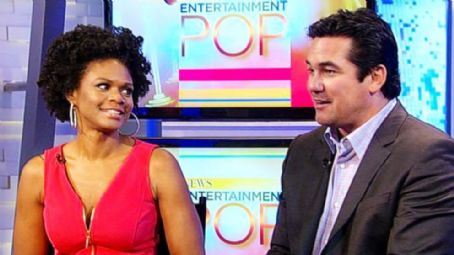 Dean Cain and Kimberly Elise