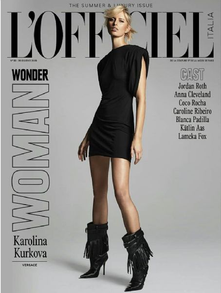Karolina Kurkova - L'Officiel Magazine Cover [Italy] (June 2020)